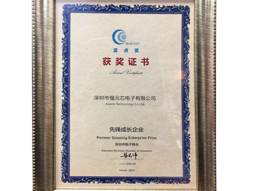藍點獎先鋒成長企業