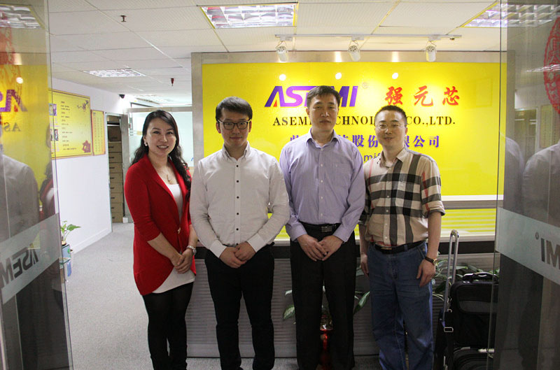 ASEMI迎接韓國客戶三星配套商ODT公司