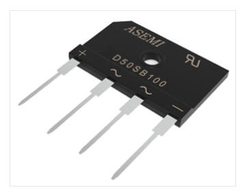 用ASEMI整流橋D50SB100，還有電源設備廠家會擔心發熱炸機？
