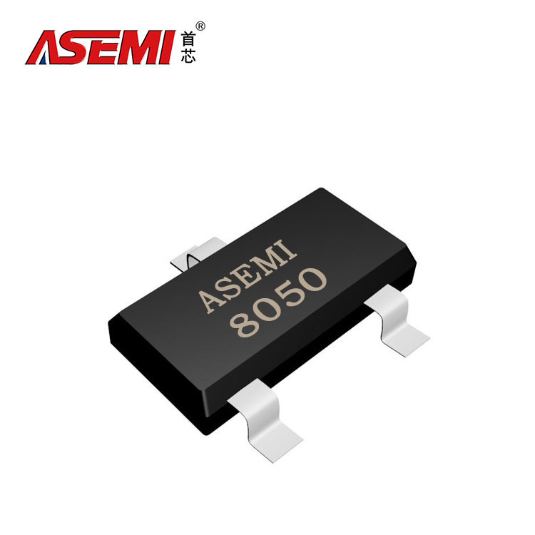 ASEMI上新三極管8050/8550對管SOT-23封裝|新款推薦