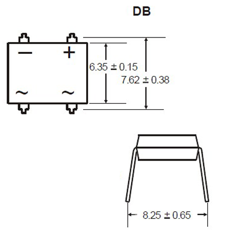 DB107 產品尺寸圖1