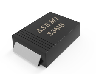 (S3M-SMB)  S3MB/S3KB/S3JB/S3GB/S3DB,  ASEMI貼片整流二極管