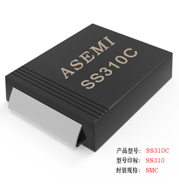[SK310-SMC] SK310C/SK315C/SK320C/SK38C/SK36C/SK34C  ASEMI肖特基二極管