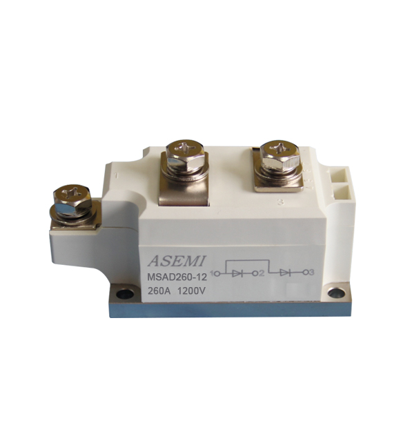 MSAD260-16,MSAD260-12,MSAD260-10,MSAD260-08,  ASEMI單臂共陽極整流模塊