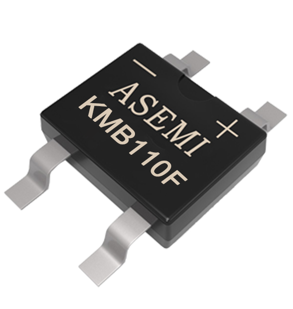 KMB16F/KMB14F/KMB110F，ASEMI貼片肖整流橋薄體貼片小封裝用50MIL芯片，智能插座、電表設備適配整流橋