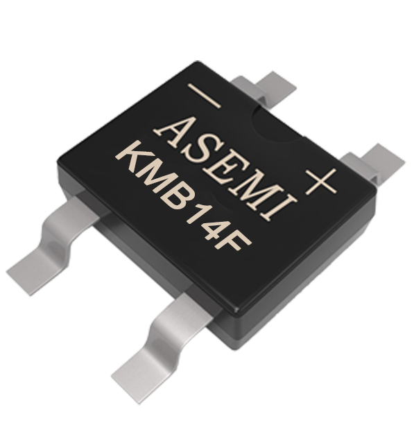 KMB16F/KMB14F/KMB110F，ASEMI貼片肖整流橋薄體貼片小封裝用50MIL芯片，智能插座、電表設備適配整流橋