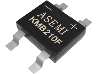 KMB210F/KMB24F/KMB26F，ASEMI貼片肖整流橋，薄體貼片小封裝用芯片，智能插座、電表設(shè)備適配整流橋
