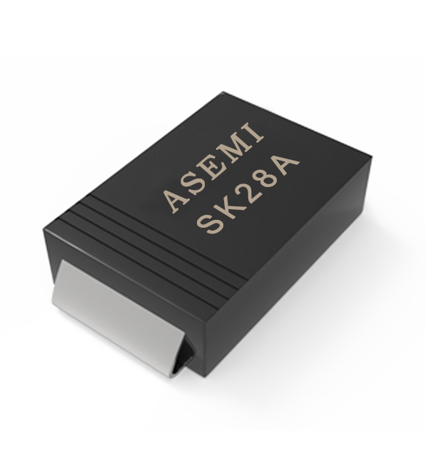 (SK210A-SMA)SK210A/SK215A/SK220A/SK28A/SK26A/SK24A ASEMI肖特基二極管