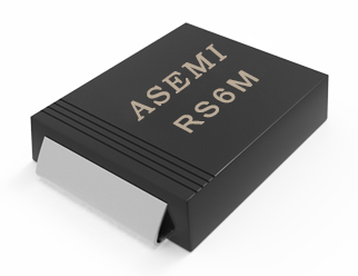 【RS6M-SMC】RS6MC/RS6DC/RS6GC/RS6JC/RS6KC  ASEMI快速恢復(fù)二極管