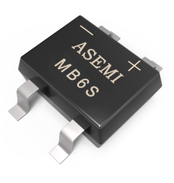 MB6S,MB4S，ASEMI貼片整流橋，高檔品質LED驅動器電源適配整流橋MB6S，50MIL，MB6S