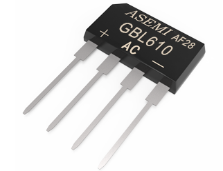 GBL610,GBL608,GBL606，ASEMI整流橋，內(nèi)置50MIL芯片，適配高端電源/電腦適配器等 GBL610