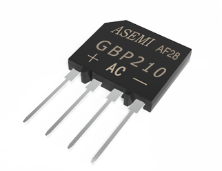 GBP210,GBP208,GBP206，ASEMI整流橋，內(nèi)置50MIL芯片，適配高端電源/電腦適配器等 GBP210
