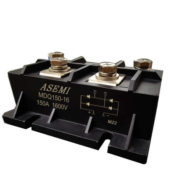 MDQ150-16/MDQ150-18 ASEMI單相整流模塊