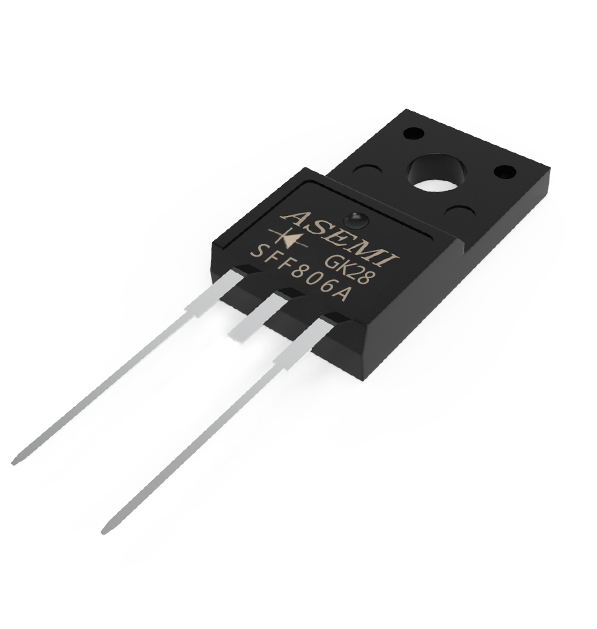 SFF806A,SFF804A,SFF802A，ASEMI快恢復二極管，高耐壓超快恢復時間,86mil芯片高標準 SFF806A