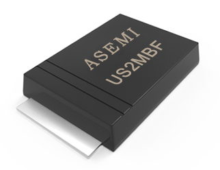 （US2M-SMBF）US2MBF/US2KBF/US2JBF/US2GBF/US2DBF, ASEMI高效恢復二極管