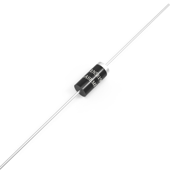 1N5819/1N5818/1N5817, ASEMI肖特基二極管 DO-41軸向二極管 插件小封裝