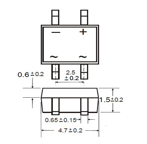MB10F 產品尺寸圖1